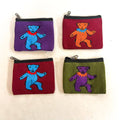 Bear Embroidery Cotton Wallet, ST-CP-MT-54