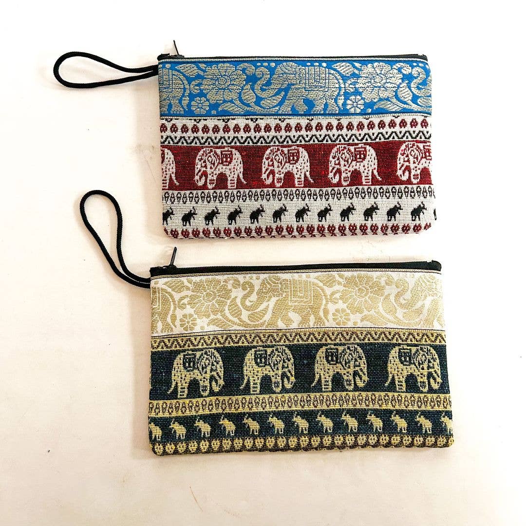 Elephant Cotton Coin Purse, ST-CP-EL-03