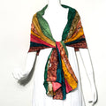 7 Panel Silk Scarf RG-02