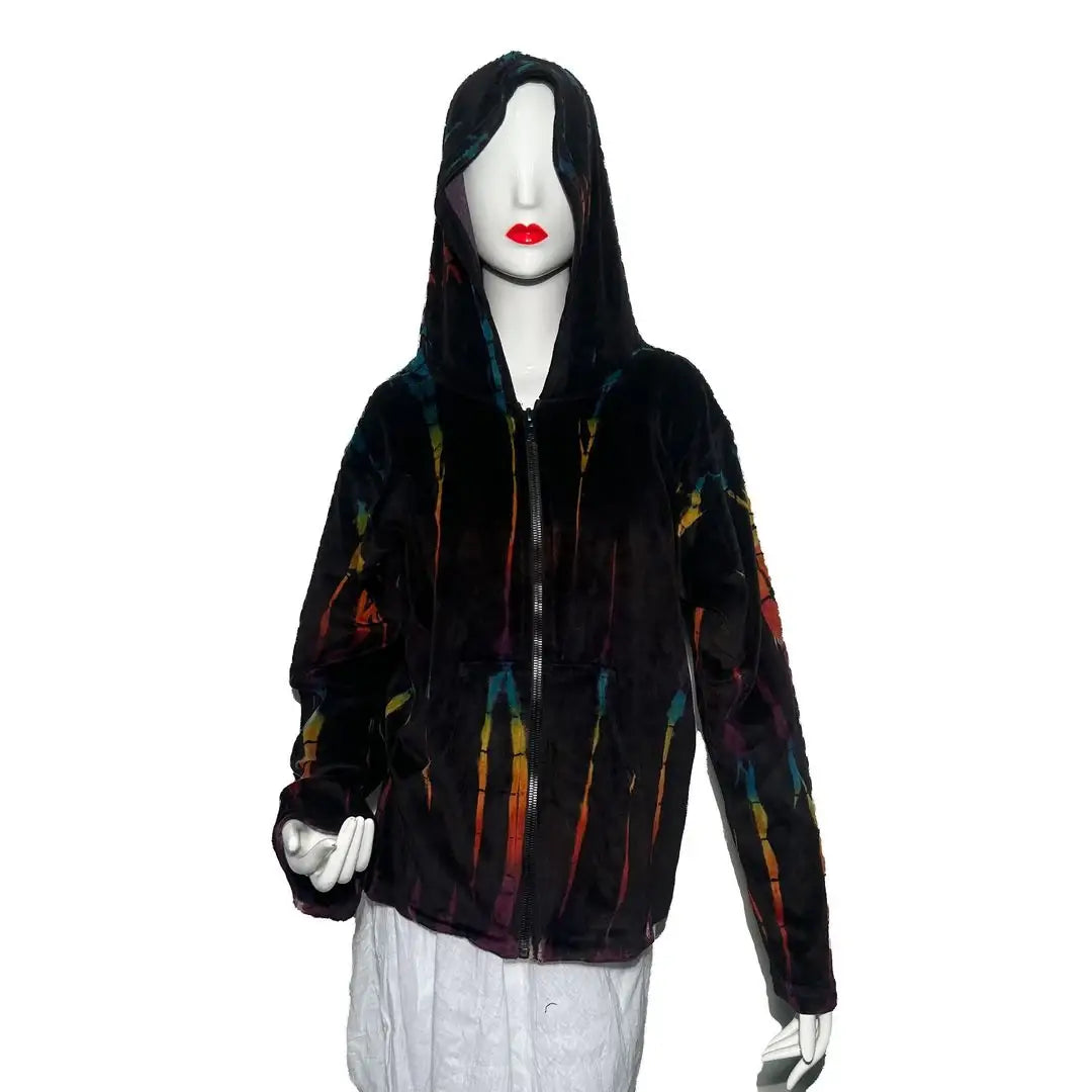 Velour Tie Dye Hoodie (ST-HOOD-MT-24)
