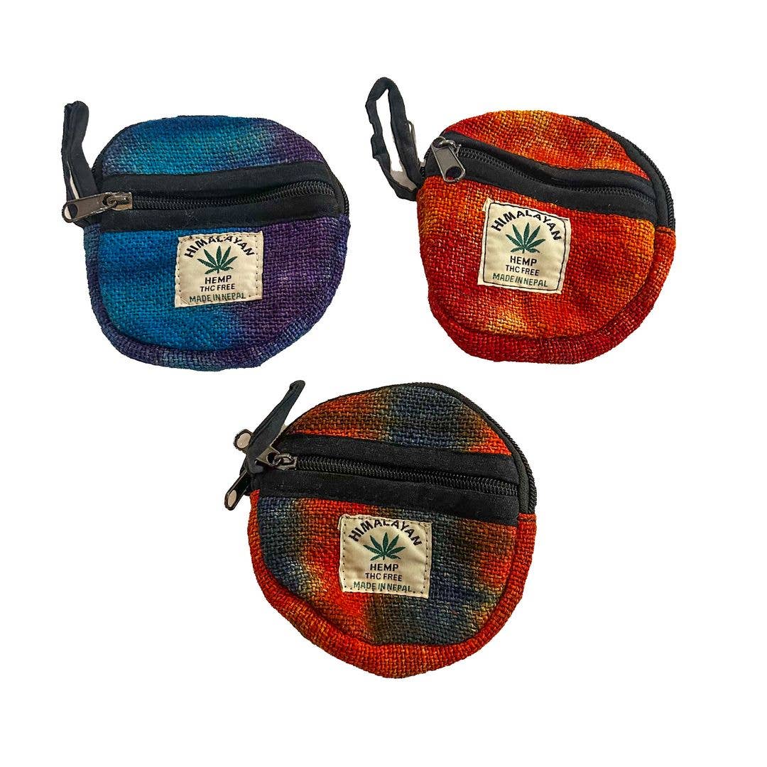 Tie Dye Hemp Coin Purse, ST-CP-GEN-200