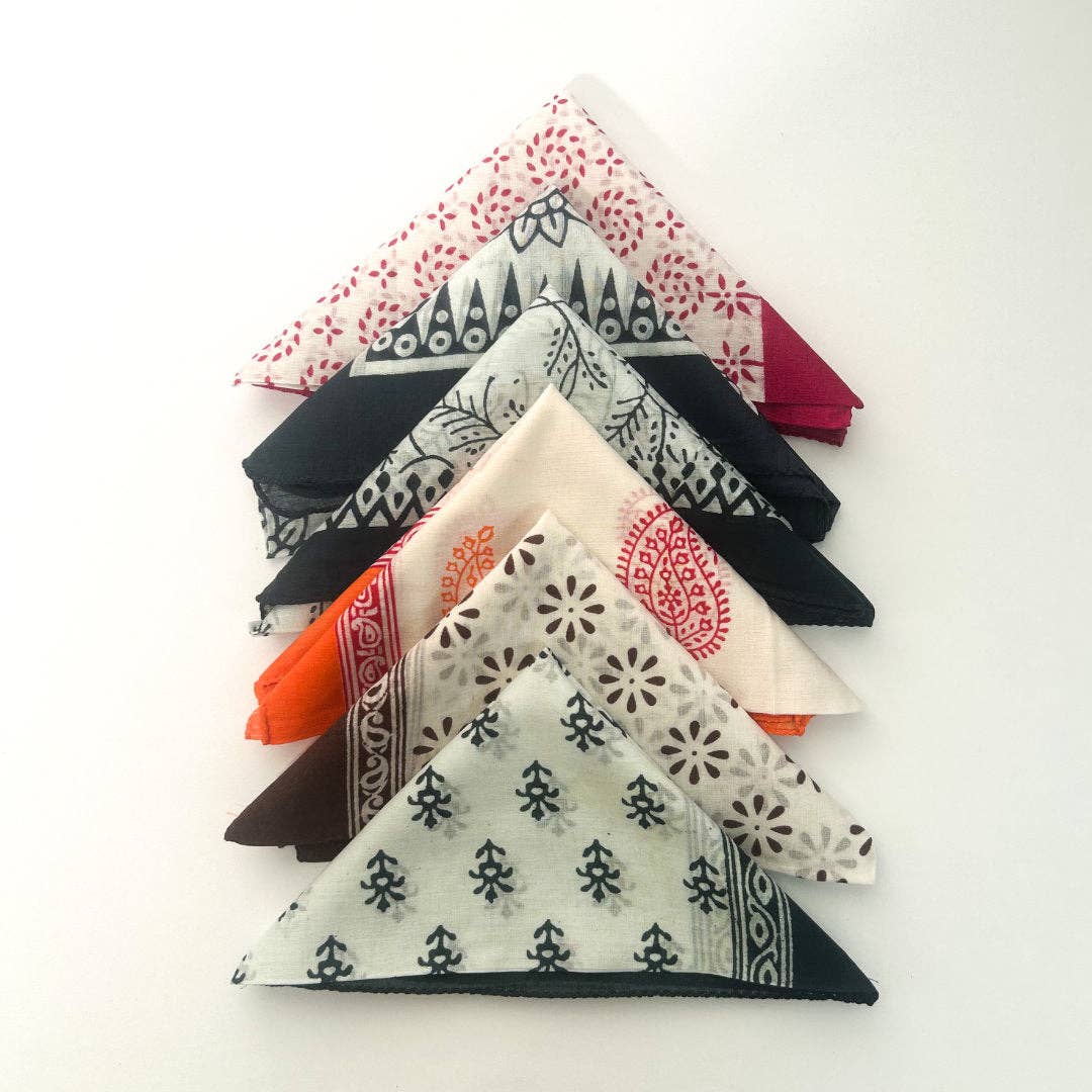 Paisley Print Cotton Bandana