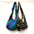 Tie-Dye Cotton Sling Hobo Bag