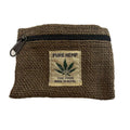 Solid Hemp Coin Purse, ST-CP-PL-01