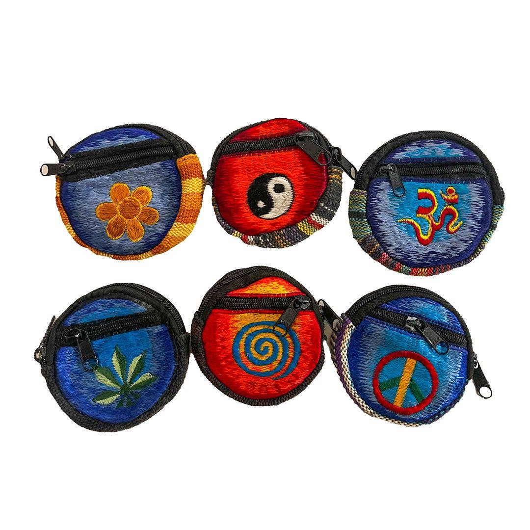Assorted Cotton Coin Purse, ST-CP-KE-06