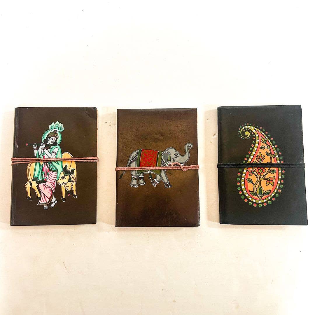Leather Cover Notebook, India (ST-JB-LB-01)