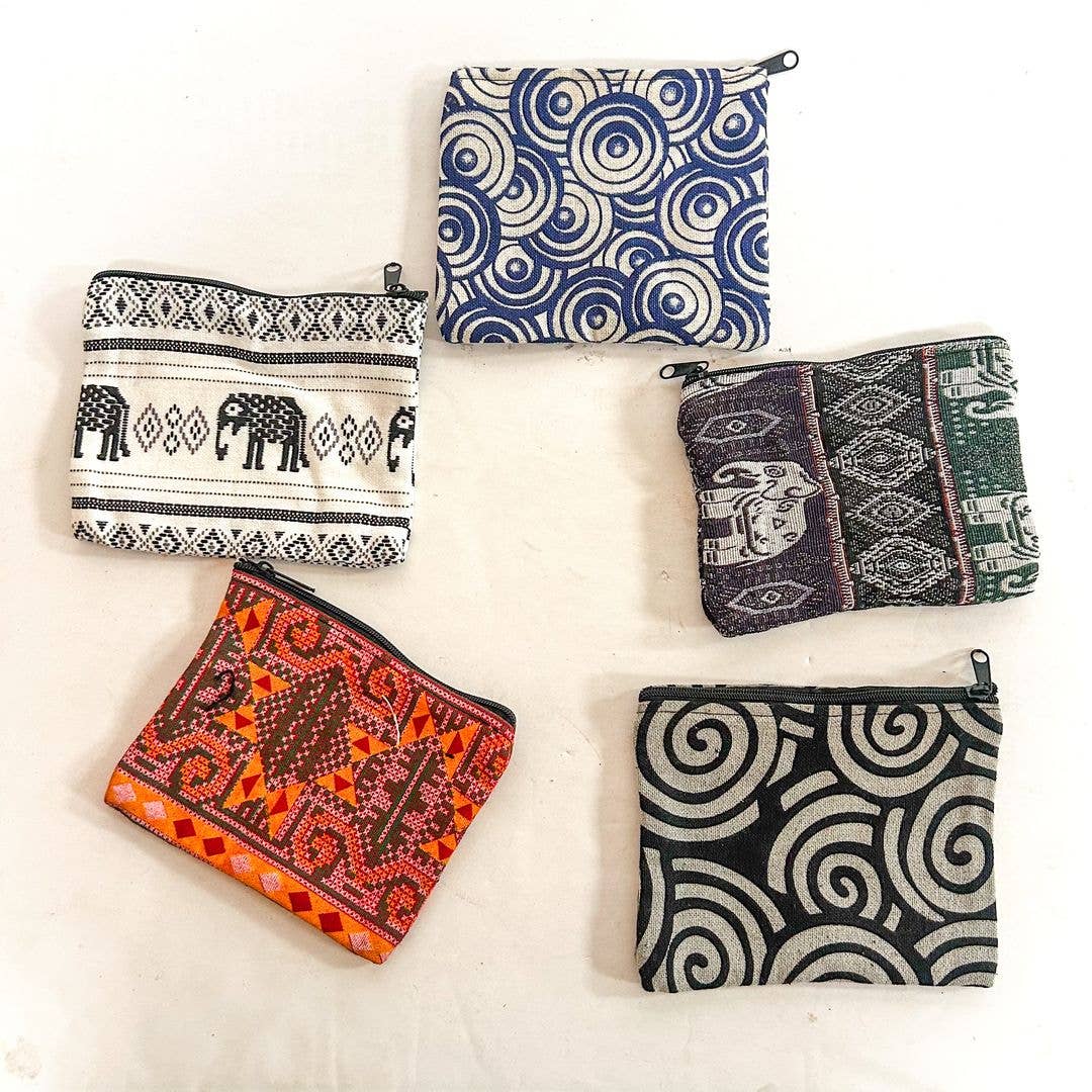 Assorted Cotton Coin Purse, ST-CP-BP-38