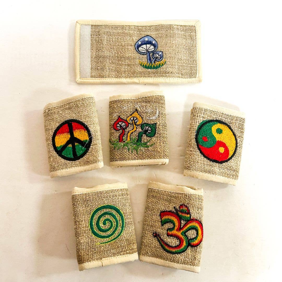 Assorted Hemp Wallet, ST-CP-KE-01