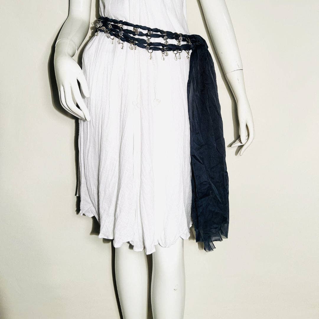 Rayon Beaded Scarf NB-128