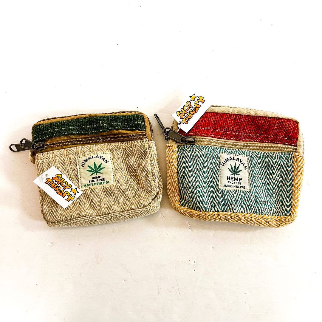 Himalayan Hemp Coin Purse, ST-CP-NP-7