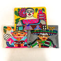 Frida Stitch Cotton Coin Purse, ST-CP-OC-02