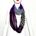Boho Bohemian Rayon Infinity Scarf 12pk +2 Free Assortment