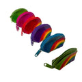 Rainbow Mini Leather Coin Purse, ST-CP-RB-702