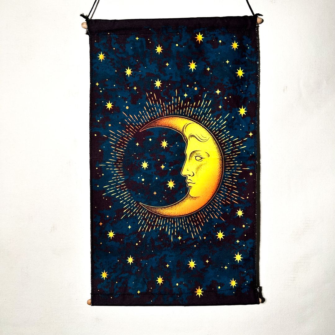 Crescent Moon Cotton Banner (ST-HD-MAS-111)