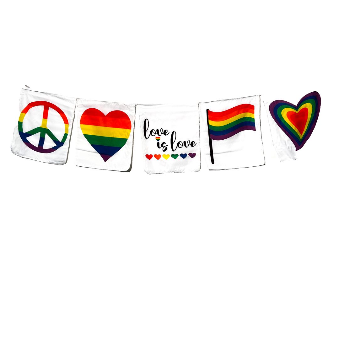 Love & Peace String Flag (ST-HD-PAL-113)
