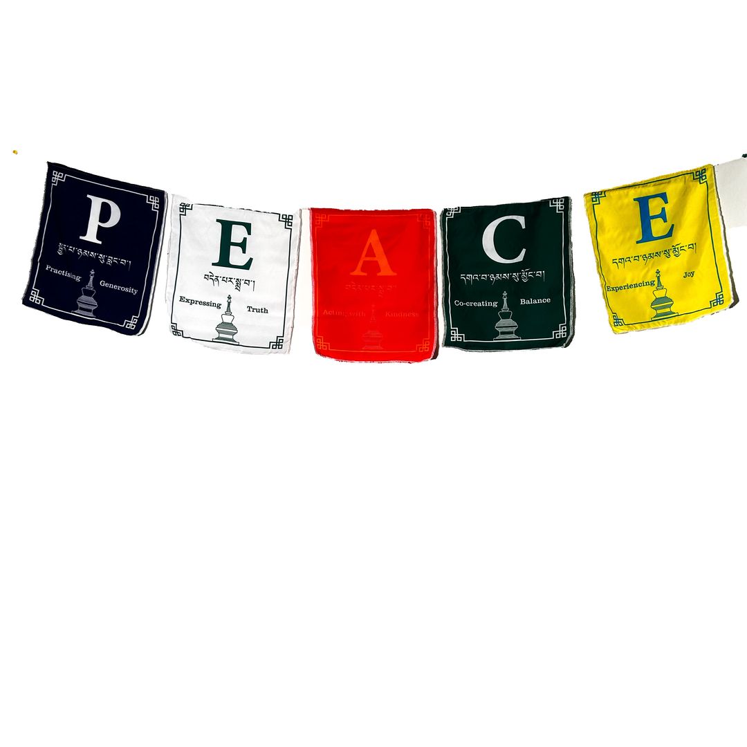Peace Acronym Flag (ST-HD-PCE-72)