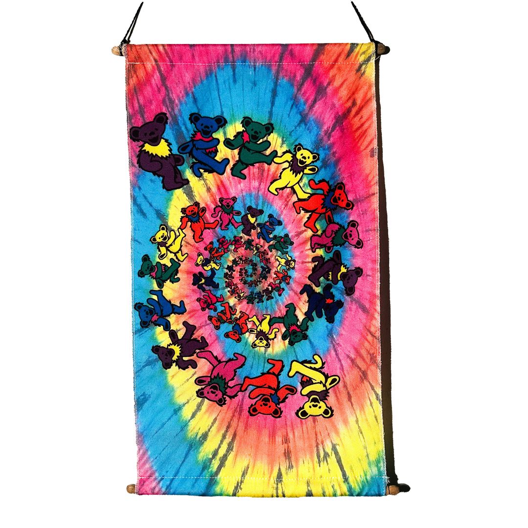 Tie Dye Bear Swirl Banner (ST-HD-RB-01)