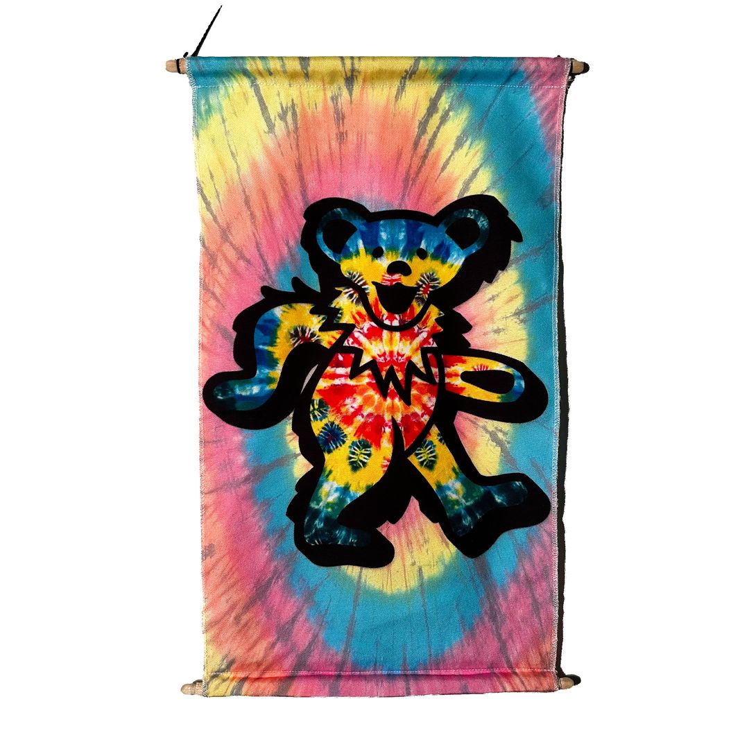 Tie Dye Bear Wall Banner (ST-HD-RB-02)