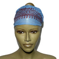 Boho Bohemian Hindu Print Rayon Headscarf