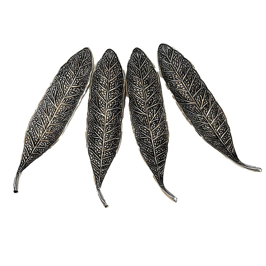 Silver Leaf Incense Burner (ST-IH-DH-340)