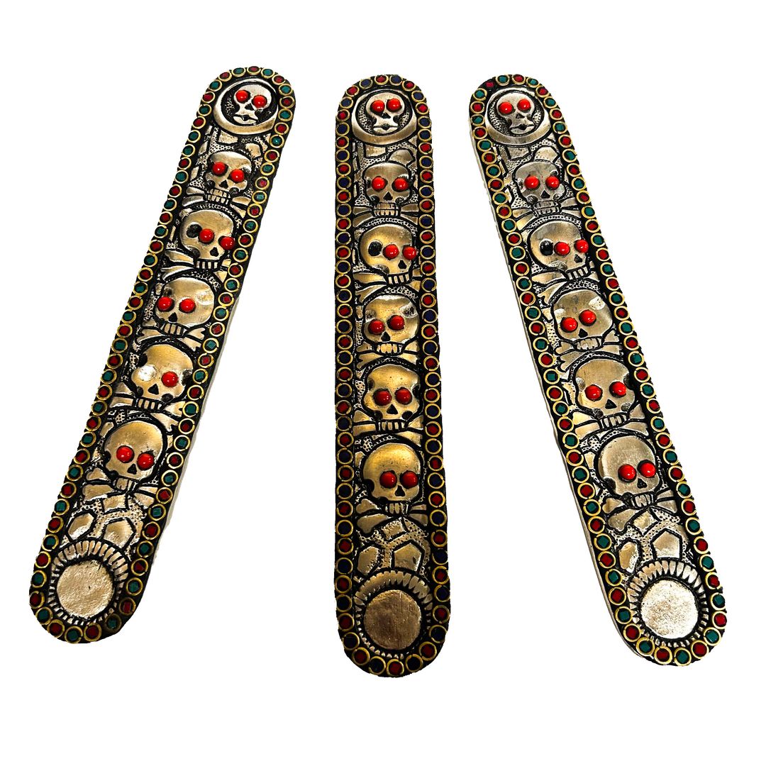 Skull Design Incense Burner (ST-IH-DH-371)