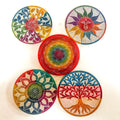 Dyed Chakra Incense Burner (ST-IH-KK-119)