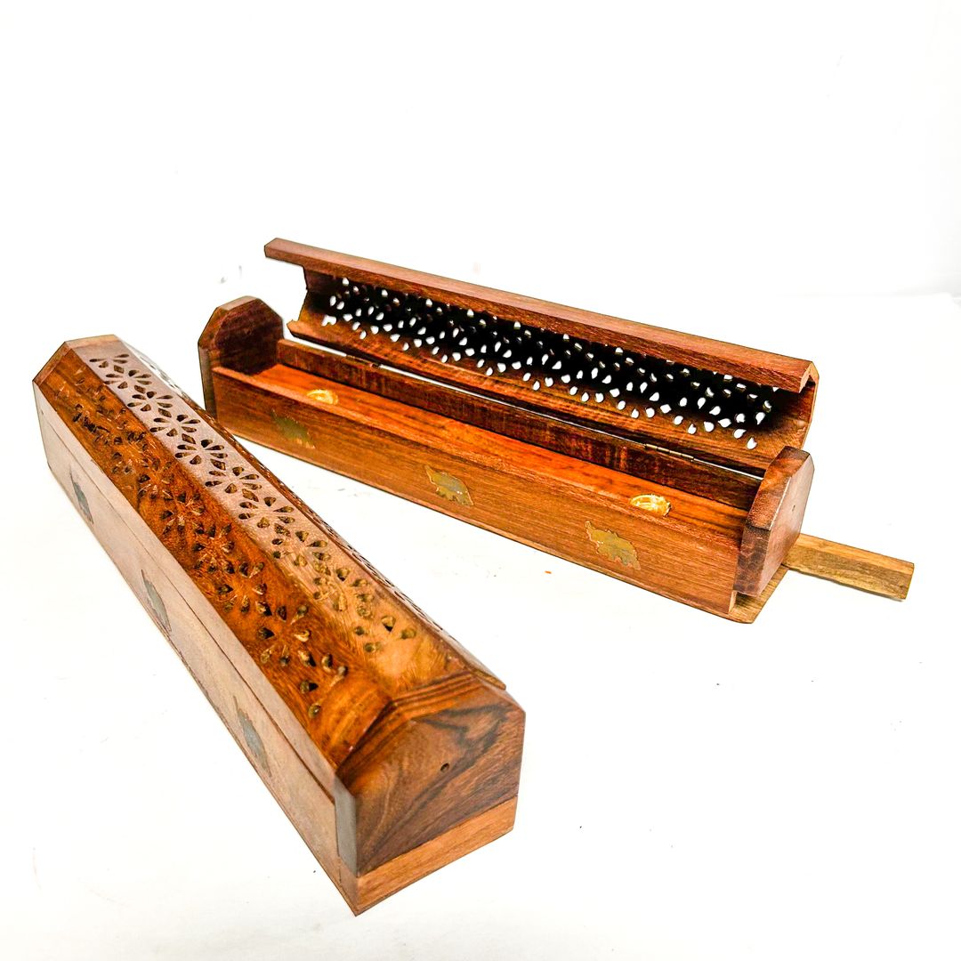 Wood Storage Incense Burner Box (ST-IH-KU-1911)