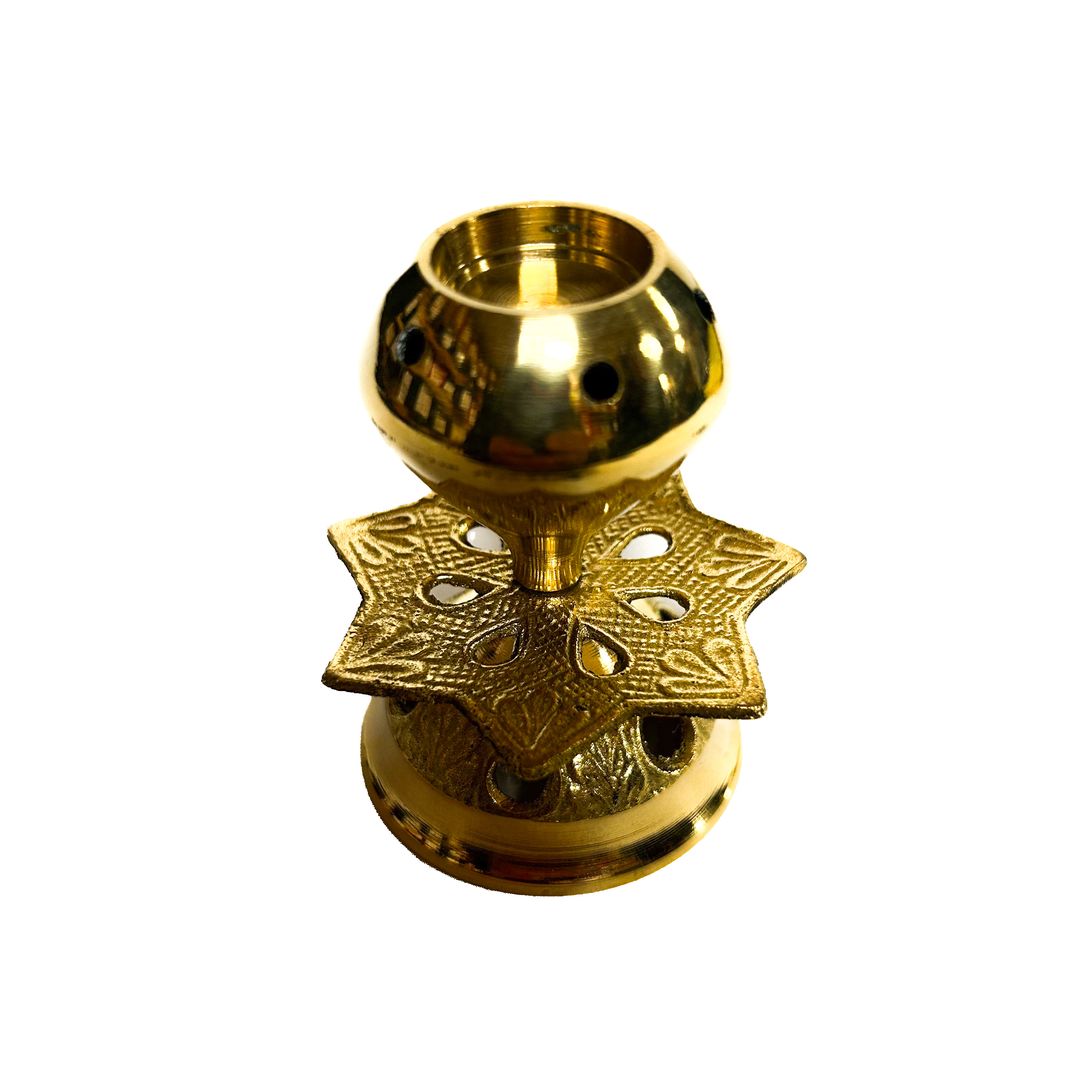 Brass Decorative Incense Burner (ST-IH-KV-1487)