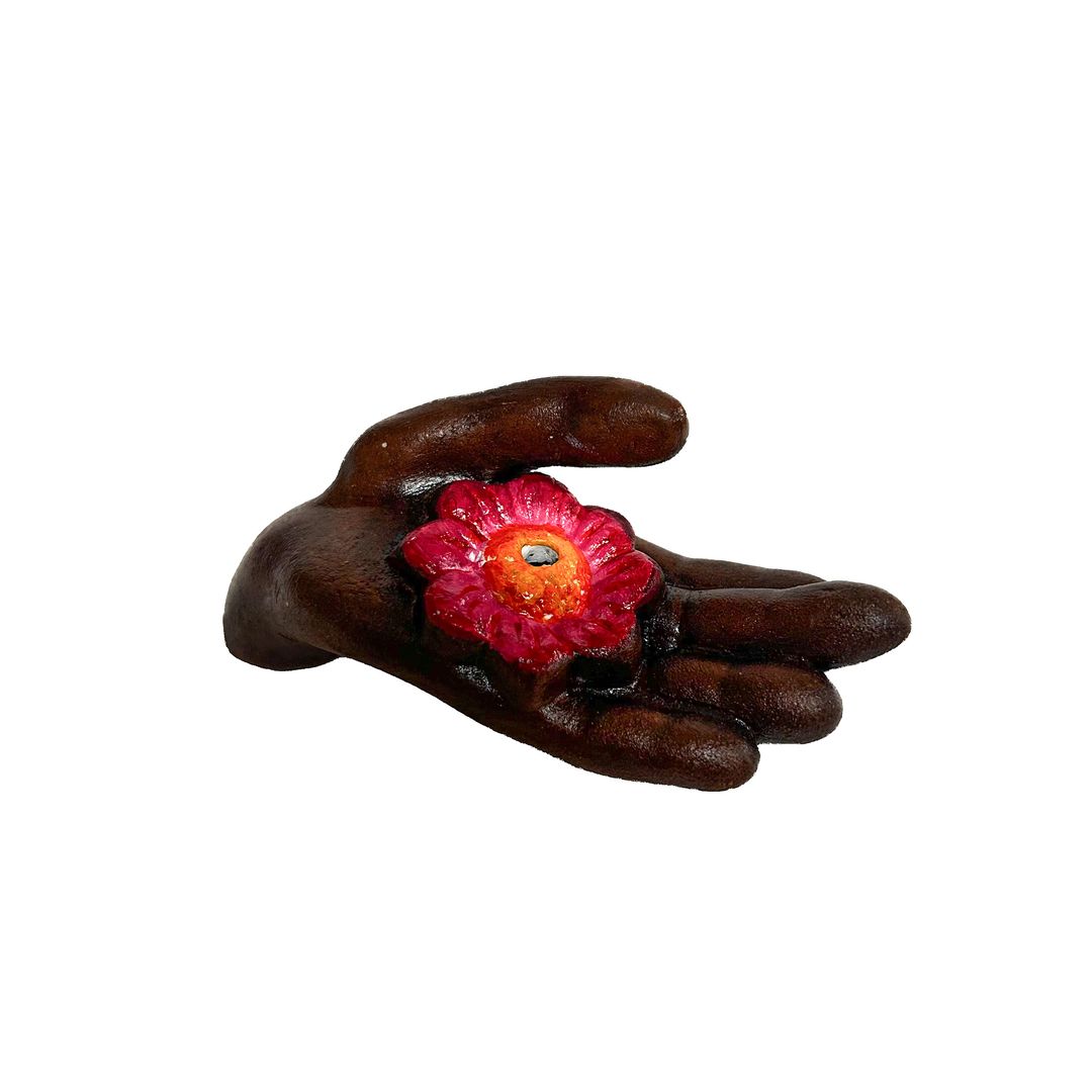 Hand Holding Lotus Incense Burner (ST-IH-SLH-529)