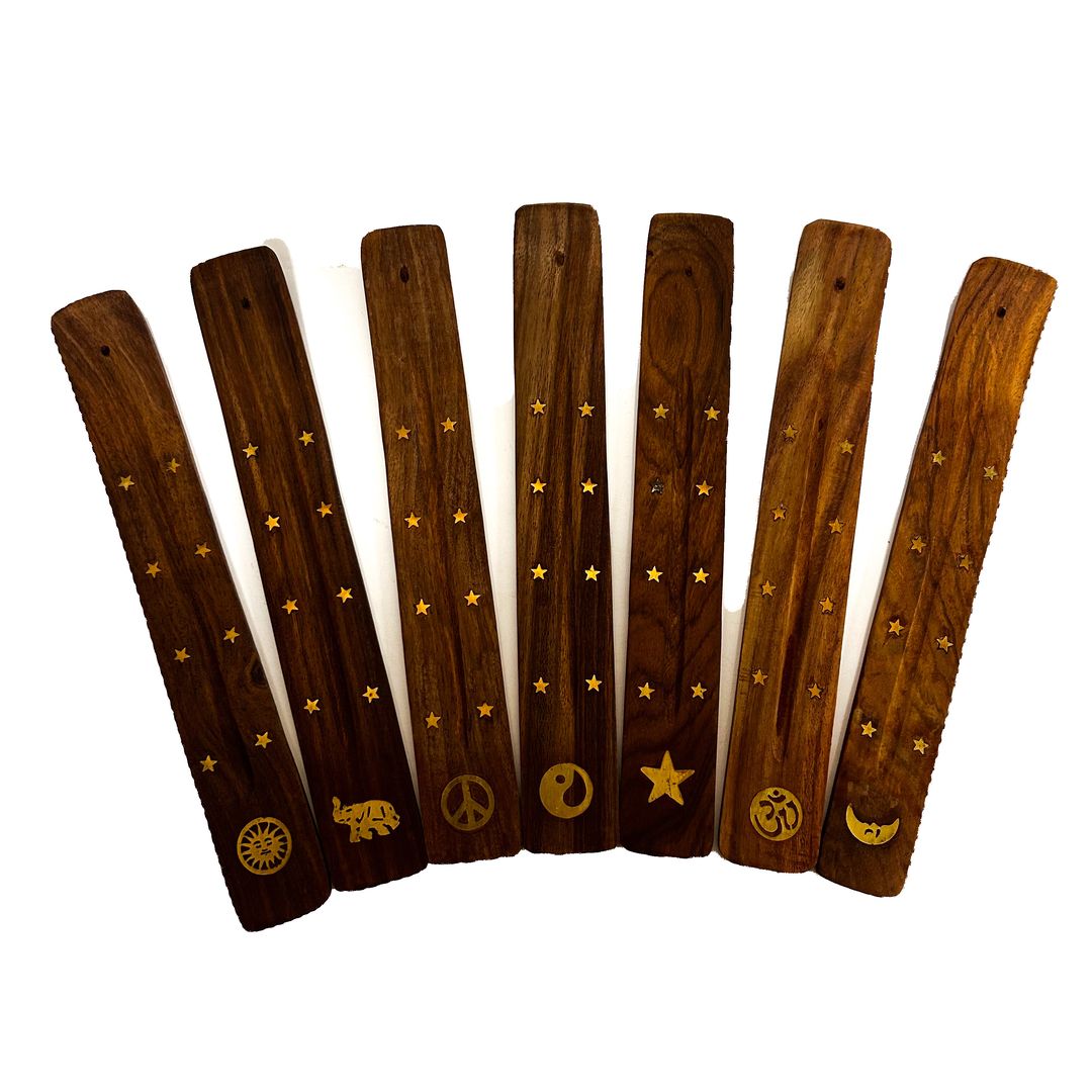Wood Incense Burner with Brass (ST-IH-XT-5)