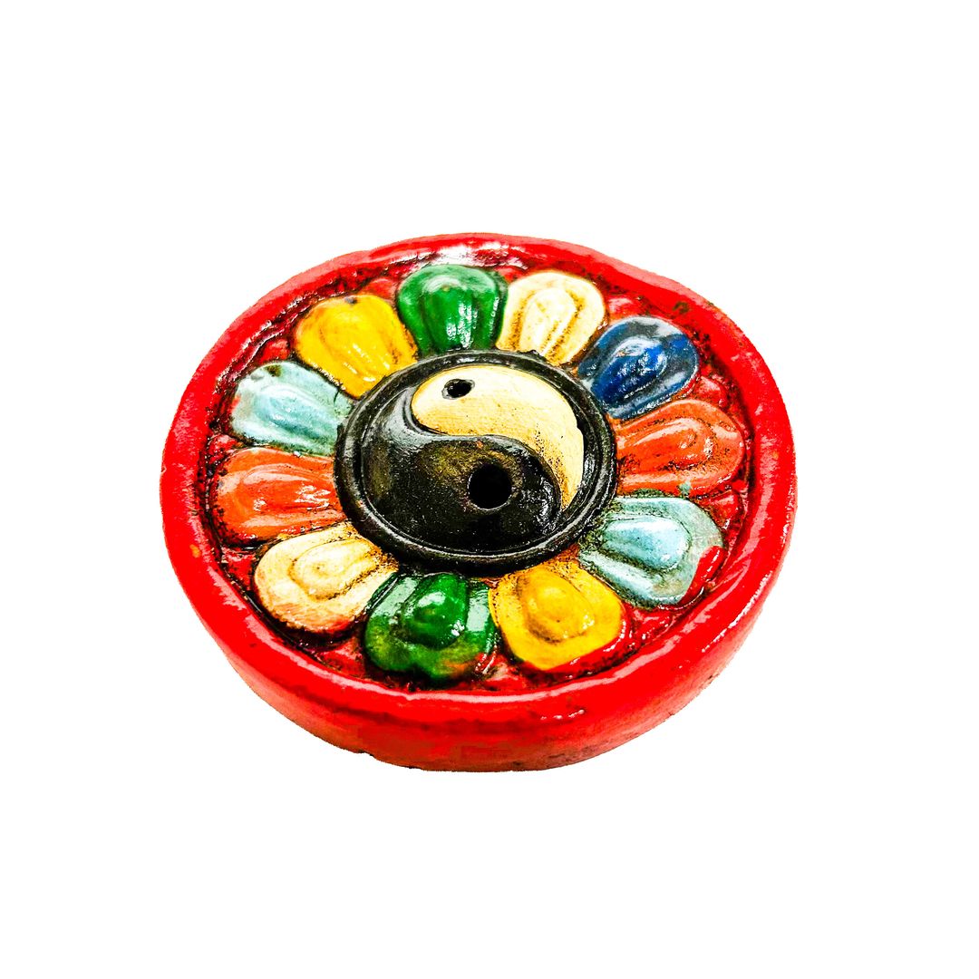 Yin Yang Flower Incense Burner (ST-IH-YY-153)