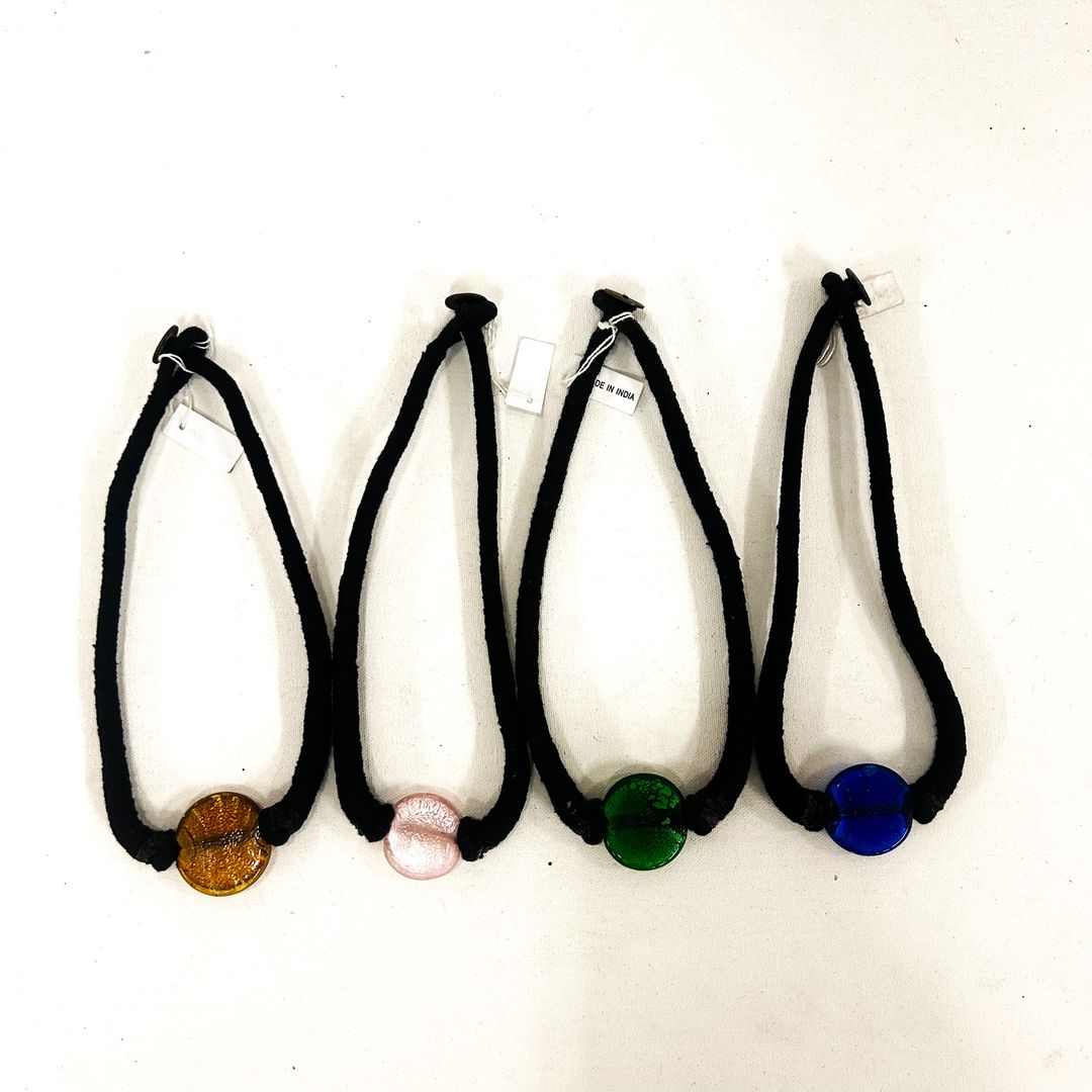 Wrapped Cotton Bead Necklace (ST-JWL-102662)