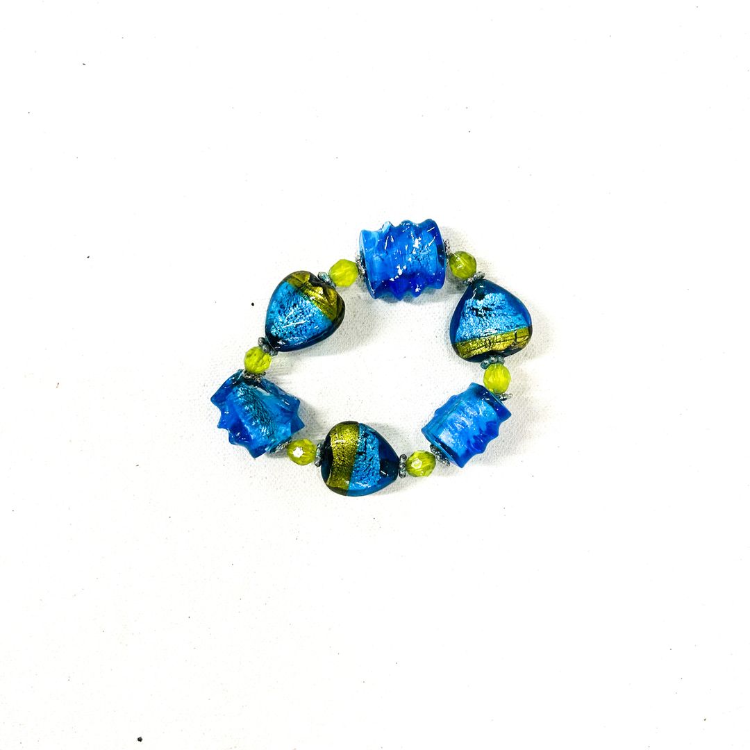 Glass Bead Stretch Bracelet (ST-JWL-20935)