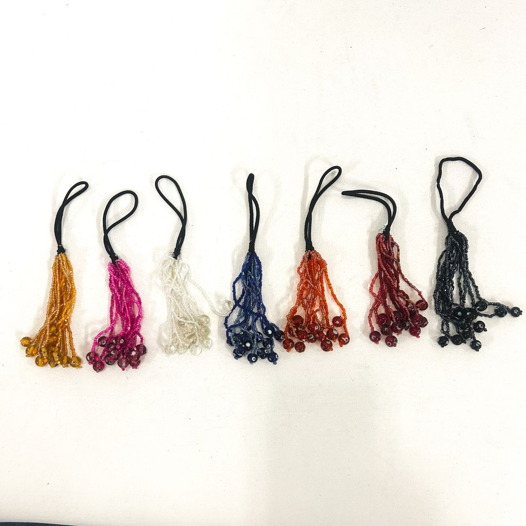 Beaded Hair Tie 12 Strand (ST-JWL-HT-111)
