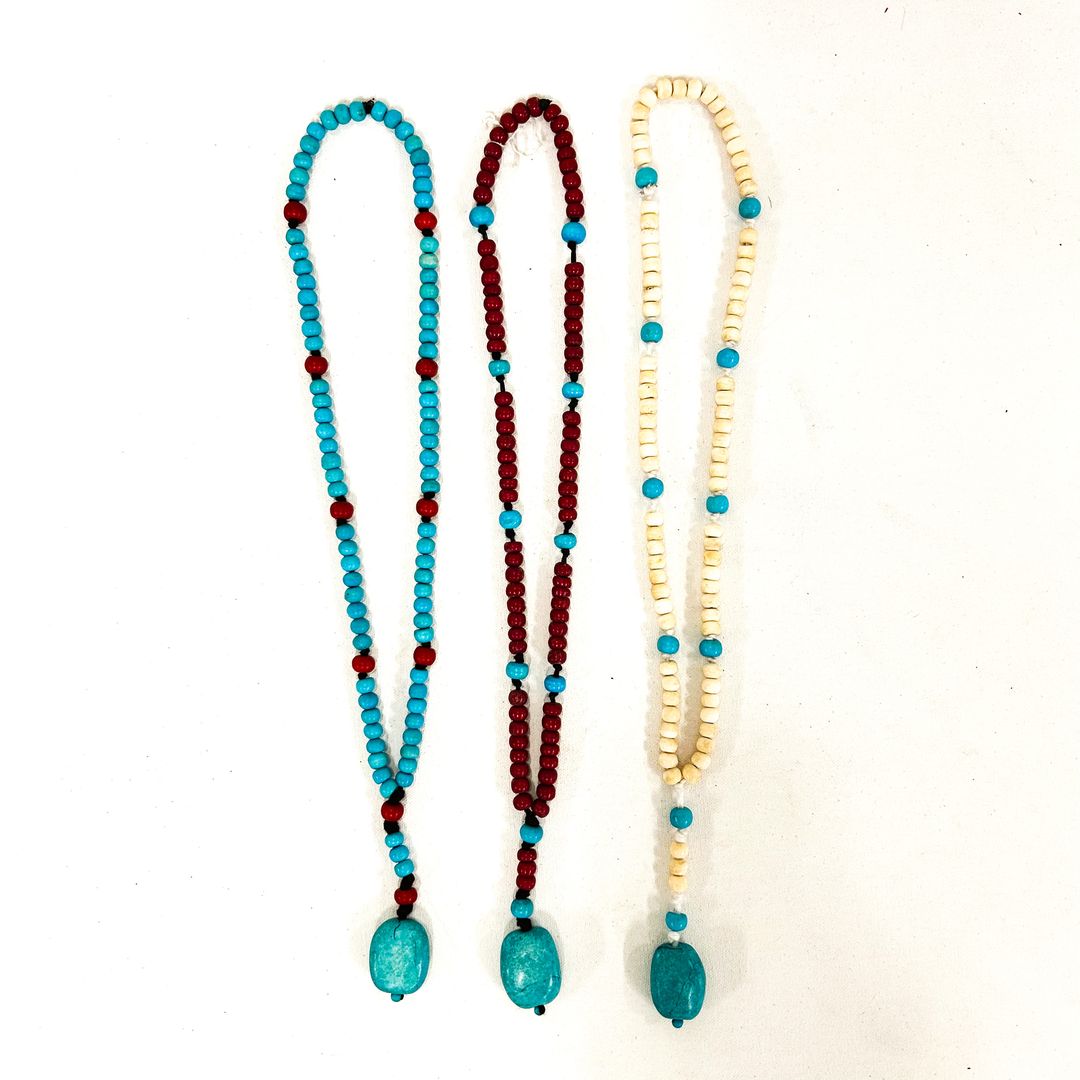 Turquoise Carnelian Necklace (ST-JWL-MGK-07)