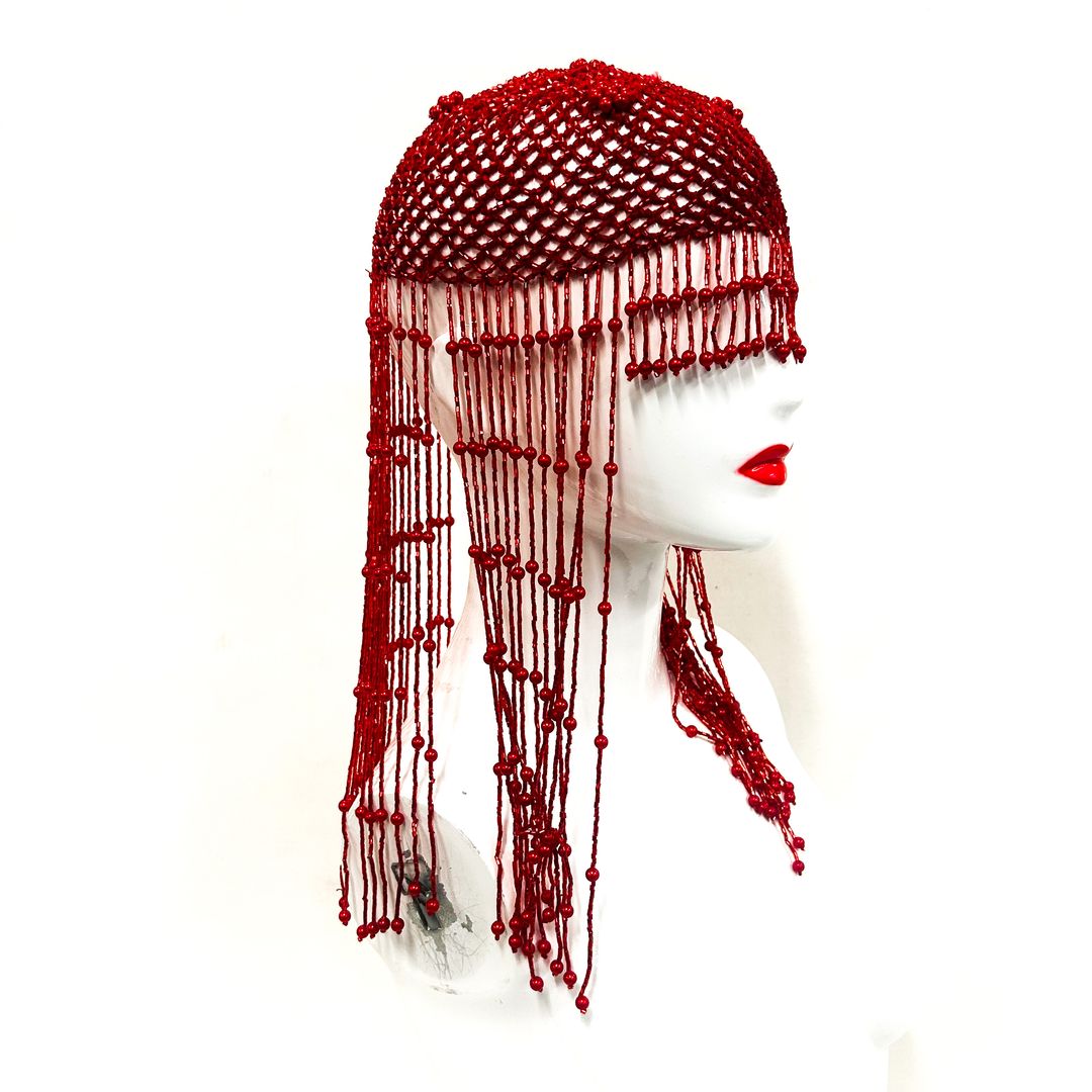 Beaded Fringe Headpiece (ST-JWL-MH-01)