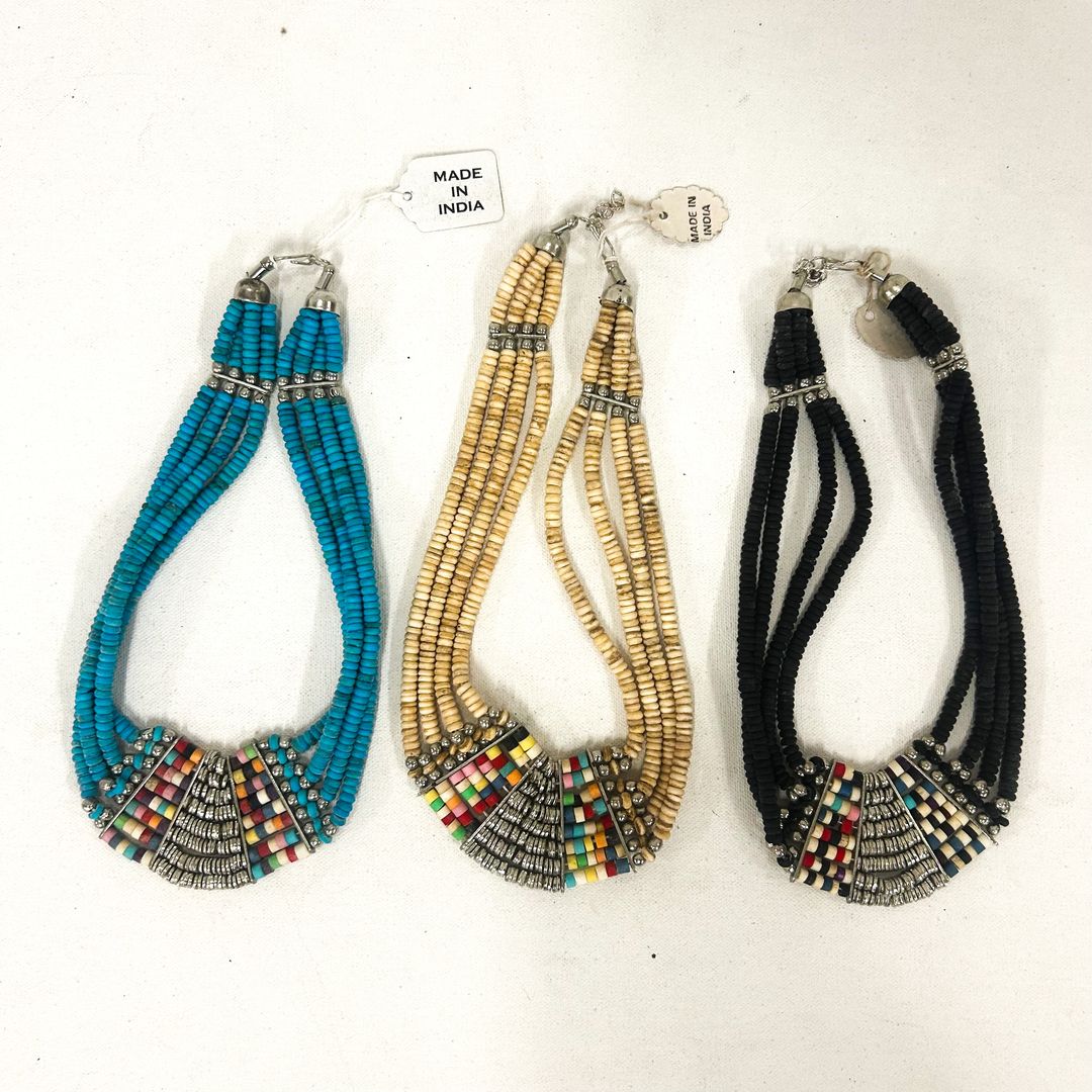 Heishi Bead Necklace (ST-JWL-MN-2123)