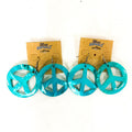 Turquoise Peace Earrings (ST-JWL-PS-2)
