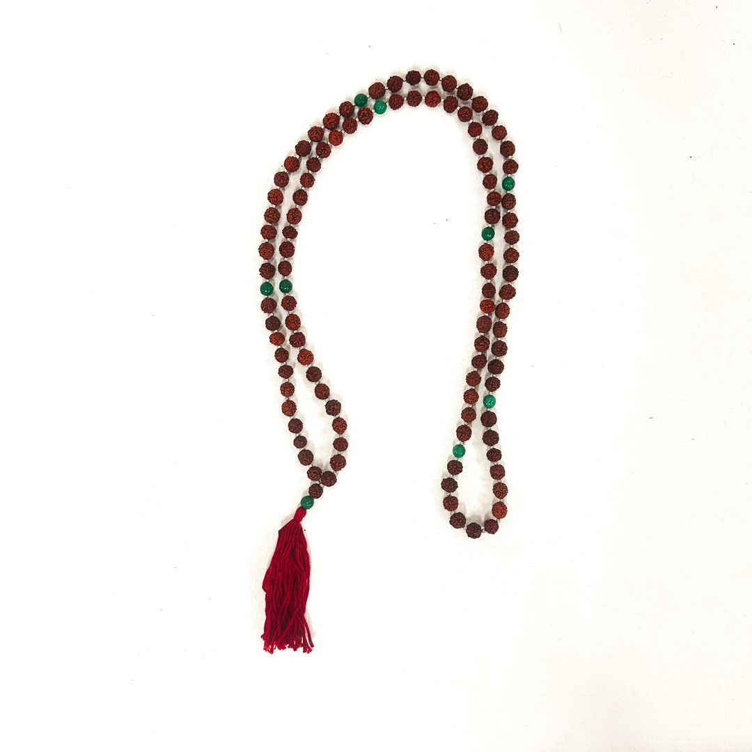 Rudraksha Tassel Necklace (ST-JWL-RKH-24)