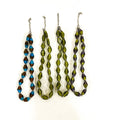 Flat Glass Bead Necklace (ST-JWL-VS-20929)