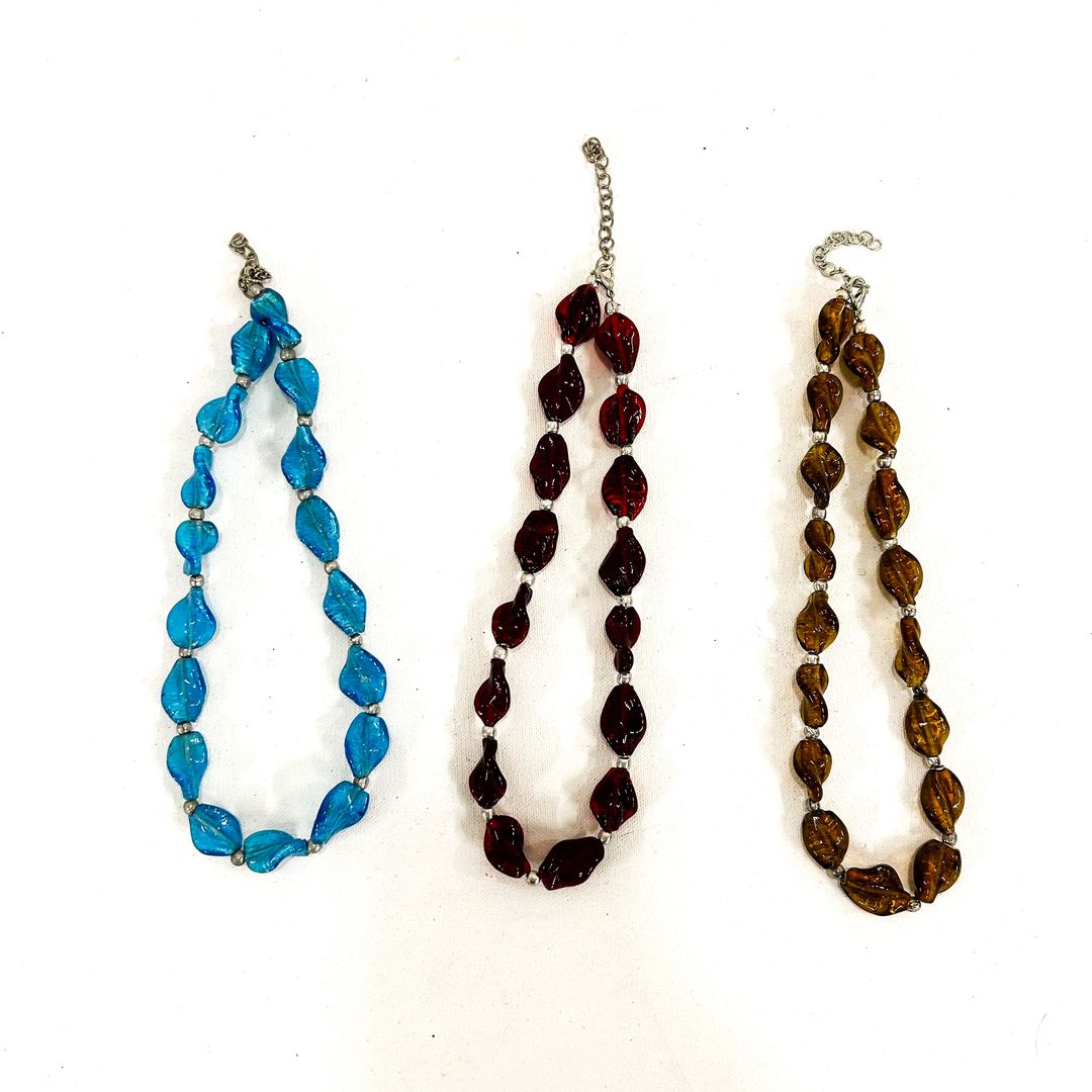 Twisted Glass Necklace (ST-JWL-VS-21010)
