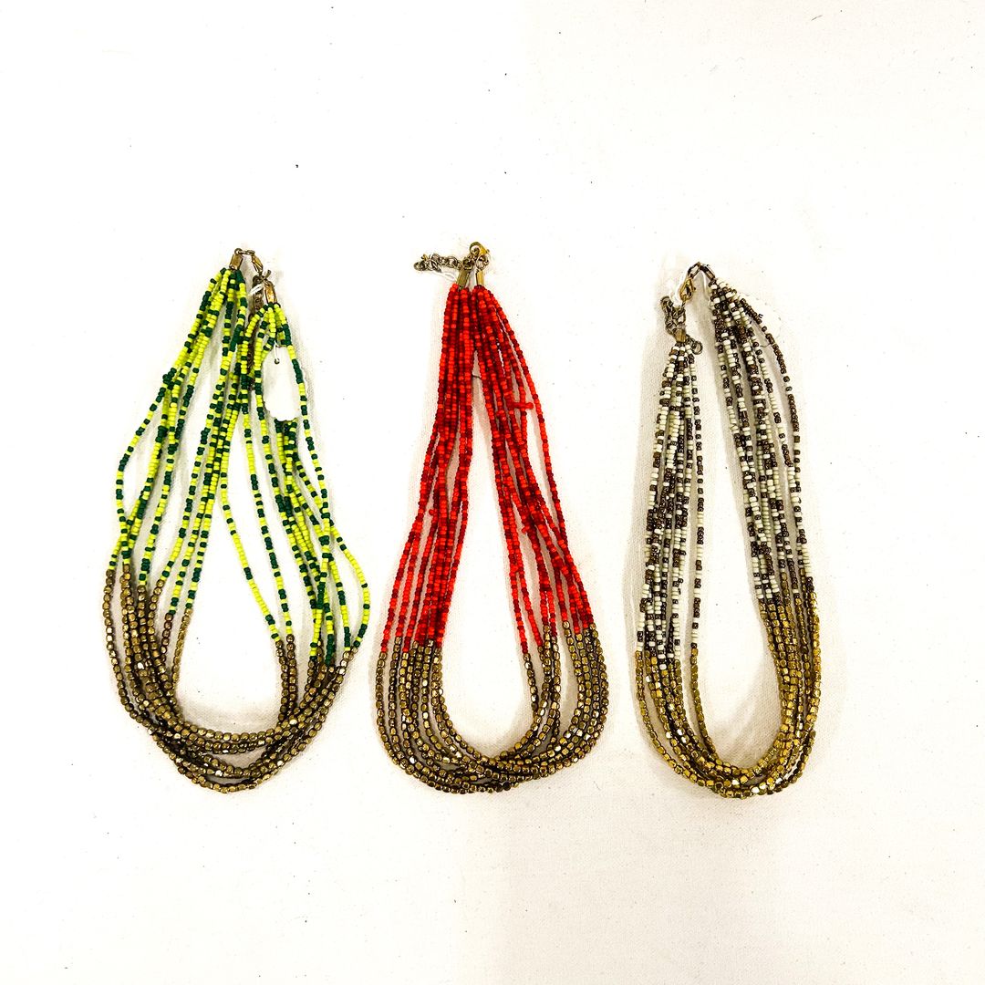 Seed & Gold Bead Necklace (ST-JWL-ZN-95)