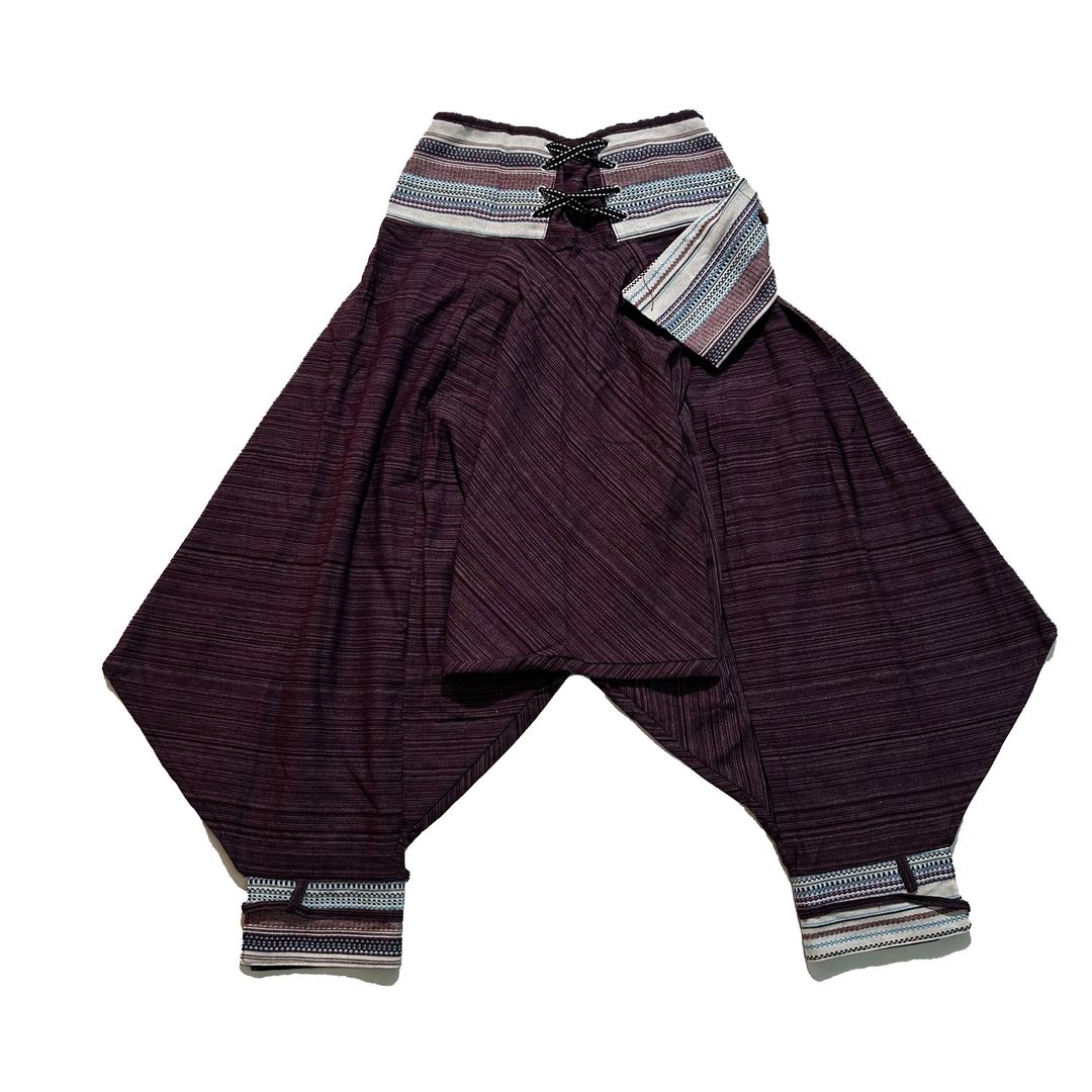 Samurai Pants Laced Trim Pants (ST-PANT-AS-2156)