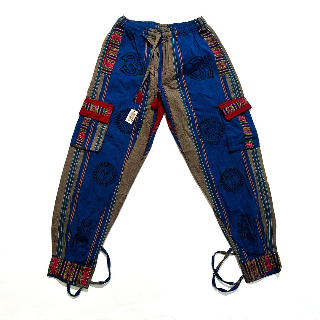 Hindu Print Cargo Pants (ST-PANT-KGN-13)