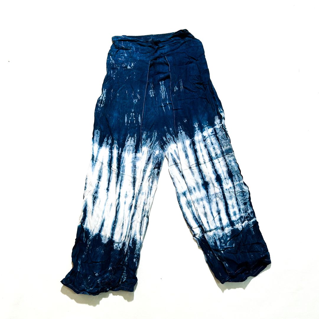 Cotton Split Wide Leg Tie Dye Pants (ST-PANT-PI-2208)