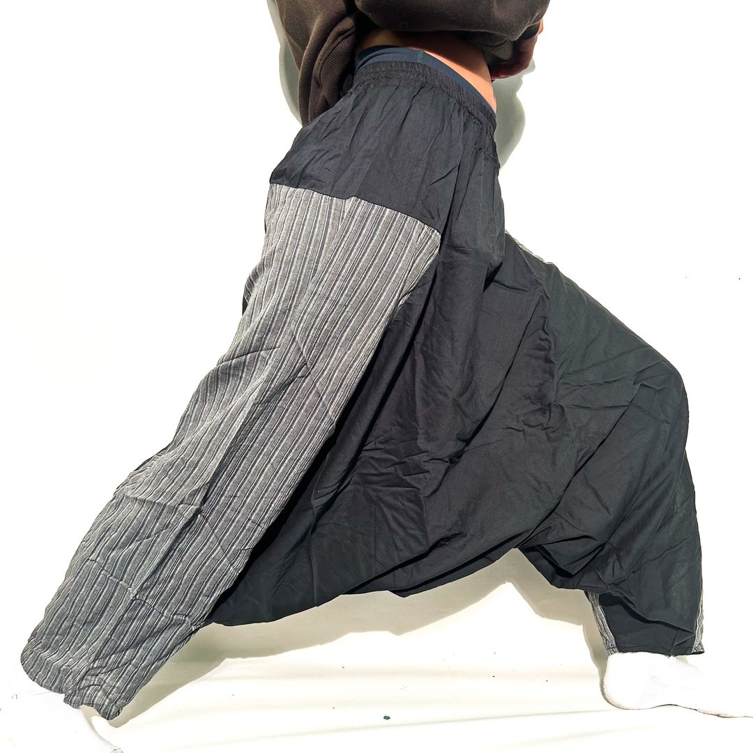 Genie Pants w/ Hindu Patchwork Side Detail (ST-PANT-U-13)