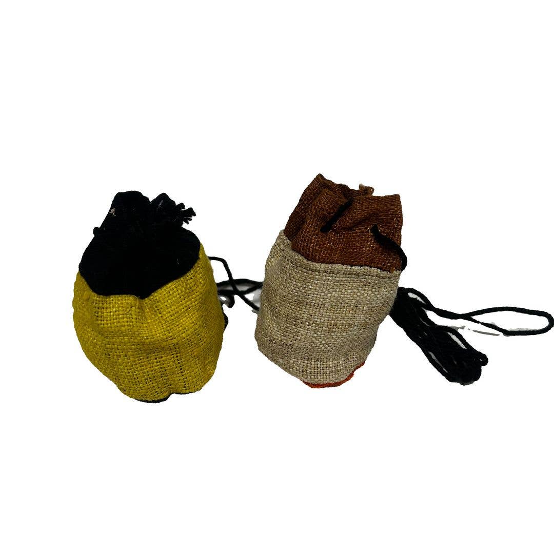 Small Hemp Drawstring Pouch, ST-CP-GS-201