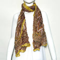 Silk Paisley Scarf KL-06