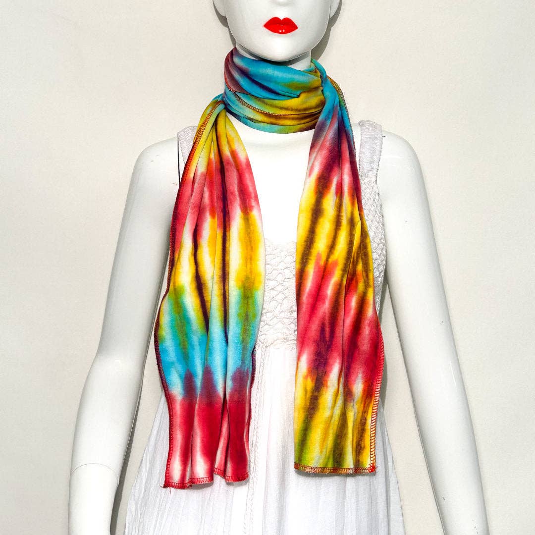 Cotton Tie Dye Scarf KGN-2104