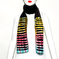 Stone Wash Cotton Razor Cut Scarf KGN-2099